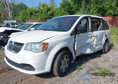 2011 Dodge Grand Caravan Express z USA, uszkodzony, nr VIN 2D4RN4DG9BR693895